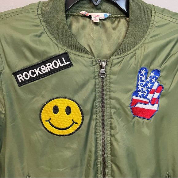 Vintage Havana Bomber Jacket 